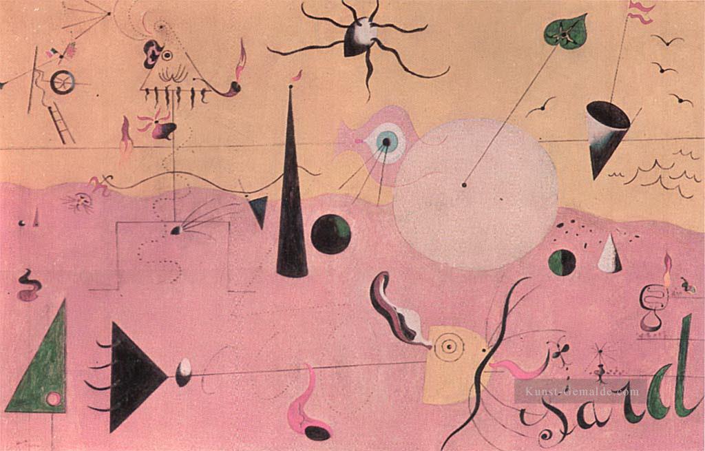Der Jäger Joan Miró Ölgemälde